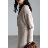 クロップド丈シャギーニットカーディガン 88-003182 | BONJOUR SAGAN | 詳細画像2 