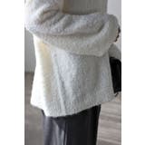 ウール混ブークレーニットプルオーバー 88-003211 | BONJOUR SAGAN | 詳細画像8 