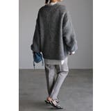 ウール混ブークレーニットプルオーバー 88-003211 | BONJOUR SAGAN | 詳細画像13 