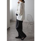 シャギーモヘアライククルーネックニット 88-003356 | BONJOUR SAGAN | 詳細画像3 