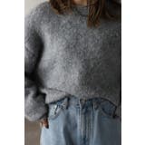 シャギーモヘアライククルーネックニット 88-003356 | BONJOUR SAGAN | 詳細画像14 