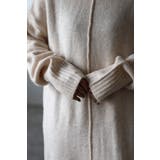 センターシームラウンドカットニットワンピ 88-003223 | BONJOUR SAGAN | 詳細画像15 