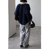 2タックベルトレススラックスパンツ 88-003240 | BONJOUR SAGAN | 詳細画像13 