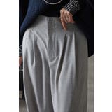 2タックベルトレススラックスパンツ 88-003240 | BONJOUR SAGAN | 詳細画像15 