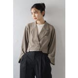 ショートテーラードジャケット 88-004185 | BONJOUR SAGAN | 詳細画像1 