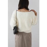 フェザーオフショルニットトップス 88-004399 | BONJOUR SAGAN | 詳細画像3