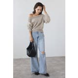 フェザーオフショルニットトップス 88-004399 | BONJOUR SAGAN | 詳細画像7