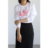 WHITE | long sleeve tee | BONJOUR SAGAN