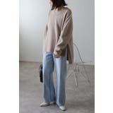 ニット セーター 裾スリット | BONJOUR SAGAN | 詳細画像4 