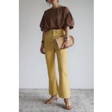 セミフレアカラーデニム 77-001451 | BONJOUR SAGAN | 詳細画像16 