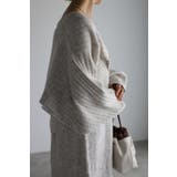 セーター付きディープVネックニットワンピース 88 002360 | BONJOUR SAGAN | 詳細画像14 