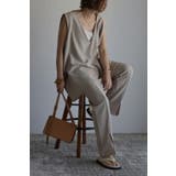 ディープVネックノースリーブカットソー 96-164737 | BONJOUR SAGAN | 詳細画像19 