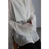 ブザム切り替えシアーシャツ 88-001555 | BONJOUR SAGAN | 詳細画像9 