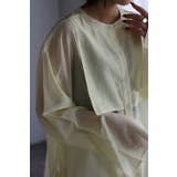 ブザム切り替えシアーシャツ 88-001555 | BONJOUR SAGAN | 詳細画像16 