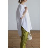 コットンサイドスリットTシャツ 96-183407 | BONJOUR SAGAN | 詳細画像10 