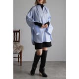 オープンスリーブネックタックストライプシャツ 77-001950 | BONJOUR SAGAN | 詳細画像12 