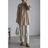 オープンスリーブネックタックストライプシャツ 77-001950 | BONJOUR SAGAN | 詳細画像7 