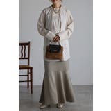 オープンスリーブネックタックストライプシャツ 77-001950 | BONJOUR SAGAN | 詳細画像2 