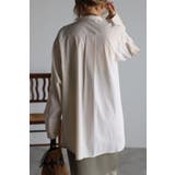 オープンスリーブネックタックストライプシャツ 77-001950 | BONJOUR SAGAN | 詳細画像4 