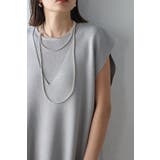 [SET]サマーニットVネックベスト×バックジップワンピース 11 003733 | BONJOUR SAGAN | 詳細画像23 