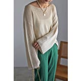 リネンライクメッシュニット | BONJOUR SAGAN | 詳細画像3 