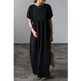 バックオープンパフスリーブコクーンワンピース 77-002538 | BONJOUR SAGAN | 詳細画像7 