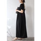 バックオープンパフスリーブコクーンワンピース 77-002538 | BONJOUR SAGAN | 詳細画像3 