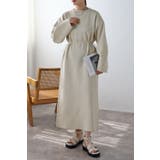 IVORY | ドロスト切替ランタンスリーブワンピース 77-003459 | BONJOUR SAGAN