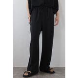 マットサテンノースリブラウス×パンツセットアップ 77-003664 | BONJOUR SAGAN | 詳細画像4 