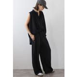 マットサテンノースリブラウス×パンツセットアップ 77-003664 | BONJOUR SAGAN | 詳細画像11 