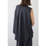 マットサテンノースリブラウス×パンツセットアップ 77-003664 | BONJOUR SAGAN | 詳細画像19 