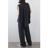 マットサテンノースリブラウス×パンツセットアップ 77-003664 | BONJOUR SAGAN | 詳細画像20 