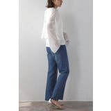 ステップカットテーパードデニムパンツ 77-003671 | BONJOUR SAGAN | 詳細画像6 