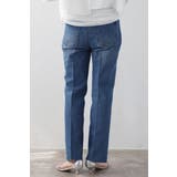 ステップカットテーパードデニムパンツ 77-003671 | BONJOUR SAGAN | 詳細画像7 