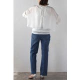 ステップカットテーパードデニムパンツ 77-003671 | BONJOUR SAGAN | 詳細画像8 