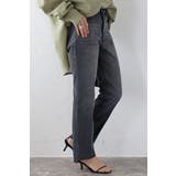 ステップカットテーパードデニムパンツ 77-003671 | BONJOUR SAGAN | 詳細画像12 