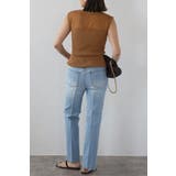 ステップカットテーパードデニムパンツ 77-003671 | BONJOUR SAGAN | 詳細画像22 