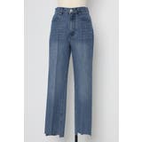 ステップカットテーパードデニムパンツ 77-003671 | BONJOUR SAGAN | 詳細画像28 