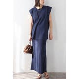 サマーニットVネックボクシーベスト 77-003720 | BONJOUR SAGAN | 詳細画像8 