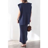 サマーニットVネックボクシーベスト 77-003720 | BONJOUR SAGAN | 詳細画像10 