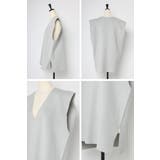 サマーニットVネックボクシーベスト 77-003720 | BONJOUR SAGAN | 詳細画像23 