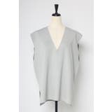 サマーニットVネックボクシーベスト 77-003720 | BONJOUR SAGAN | 詳細画像24 