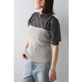 ウエストシェイプリブニットキャミソール 77-003722 | BONJOUR SAGAN | 詳細画像9 