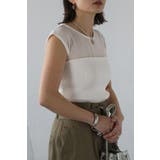 ビスチェドッキングノースリニット 77-003724 | BONJOUR SAGAN | 詳細画像9 