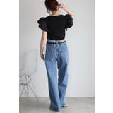 ショルダーフリルサマーニットドッキングプルオーバー 77-003782 | BONJOUR SAGAN | 詳細画像10 