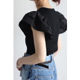 ショルダーフリルサマーニットドッキングプルオーバー 77-003782 | BONJOUR SAGAN | 詳細画像13 