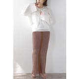 前後2WAYミックスカラーニットスカート 77-003788 | BONJOUR SAGAN | 詳細画像1 