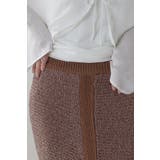 前後2WAYミックスカラーニットスカート 77-003788 | BONJOUR SAGAN | 詳細画像7 