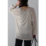 シアーニットアメスリタンク×Vネックプルオーバーセット 77-003793 | BONJOUR SAGAN | 詳細画像16 