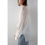 シアーニットアメスリタンク×Vネックプルオーバーセット 77-003793 | BONJOUR SAGAN | 詳細画像23 